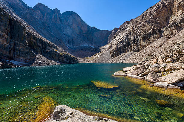 istock Clear Green Mountain Lake 610955618