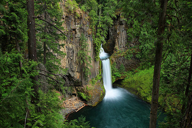 Toketee Falls in Oregon