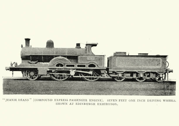 istock Victorian Compund Expess Passenger Train Jeaine Deans 610962620