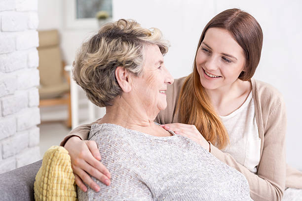 istock Appreciating her loving support and presence 610966146