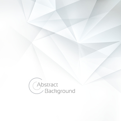 Abstract white geometric background with a space for your text. EPS 10 vector illustration, contains transparencies. High resolution jpeg file included(300dpi).