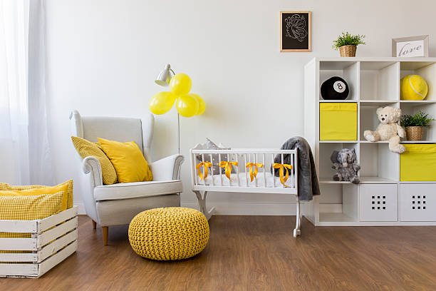 istock White baby furniture 610967254