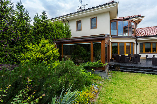 istock Secluded location outside your house 610967588