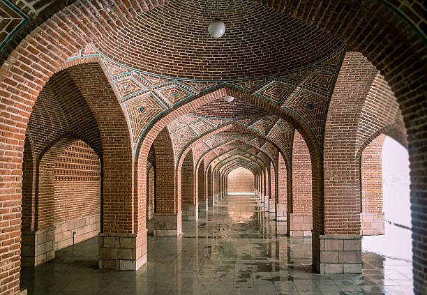 istock Arches in the Blue Mosque 610967994