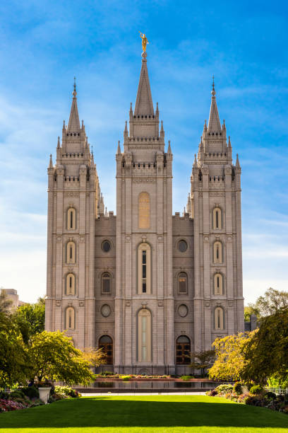 istock Temple at Salt Lake City 610969142