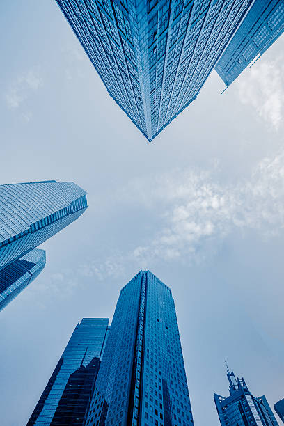 istock financial district of shanghai,china 610976196