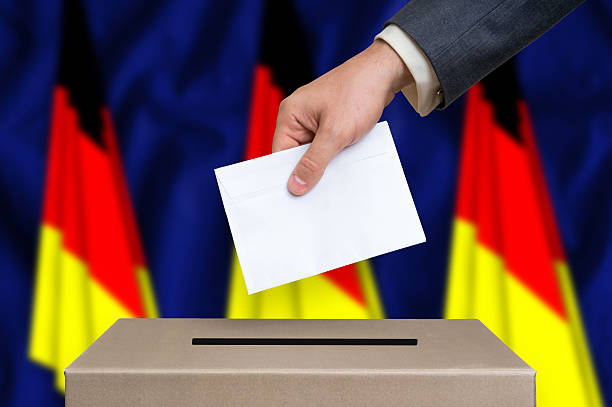 istock Election in Germany - voting at the ballot box 610980242