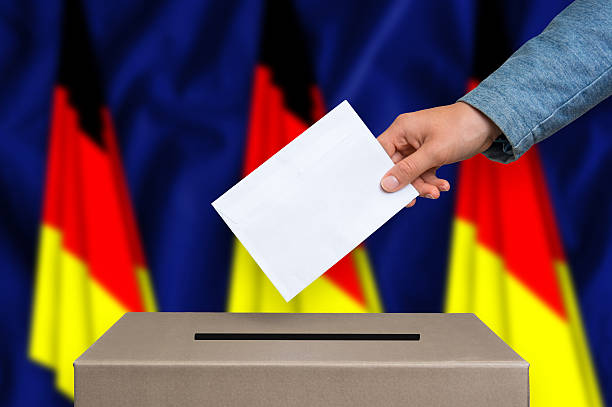 istock Election in Germany - voting at the ballot box 610980260