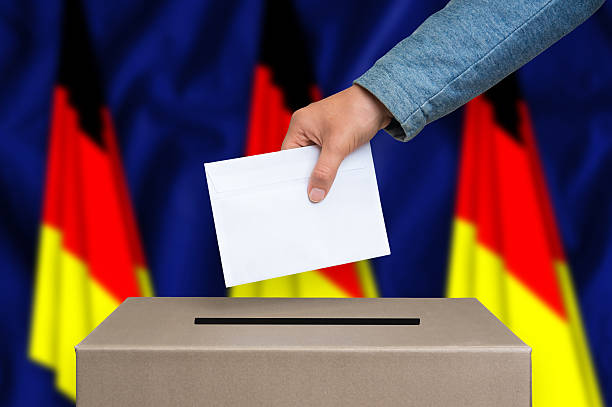 istock Election in Germany - voting at the ballot box 610980272