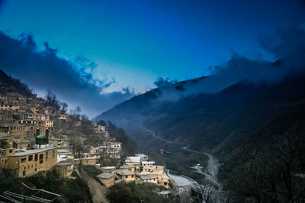 istock Mountain village Masuleh 610980738
