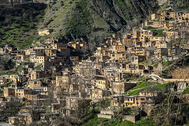 istock Mountain village Masuleh 610980810