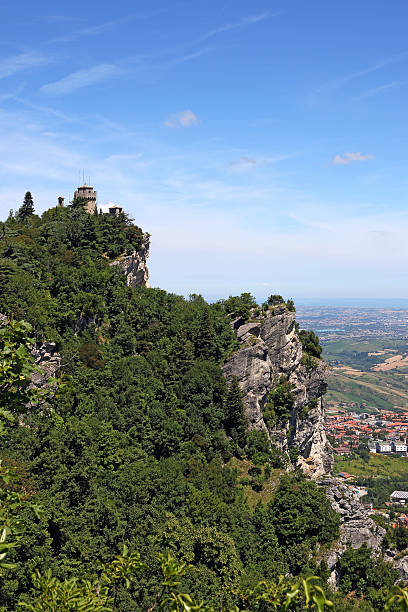 istock second tower the Cesta or Fratta San Marino Italy landscape 610984108