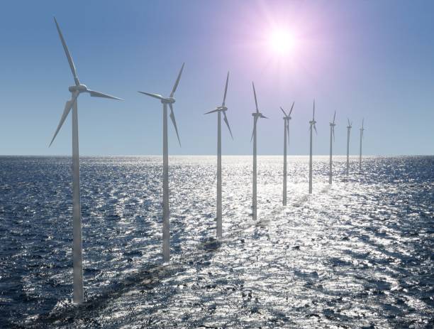 istock Wind turbine renewable energy concept 610988208