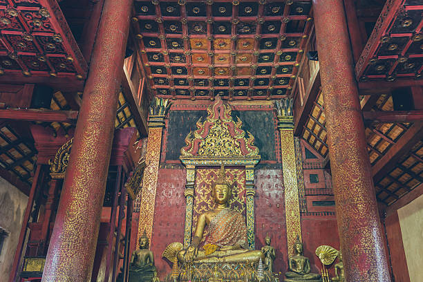 istock Buddha Statues in Thailand 610989330