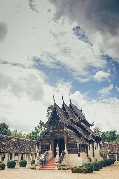 istock Ancient Buddha temple (Wat Ton Kwen) Chiangmai Thailand 611062988