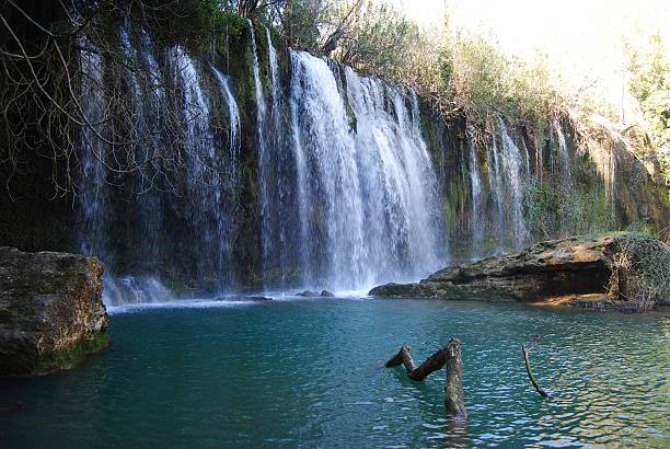 Kurshunlu waterfall in Antalya Kurshunlu waterfall in Antalya, Turkey kursunlu waterfall stock pictures, royalty-free photos & images