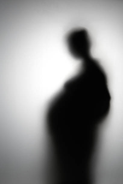 Shadow blur Pregnant women