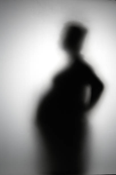 istock Shadow blur Pregnant women 611066426