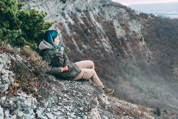 istock Woman resting outdoor 611071138