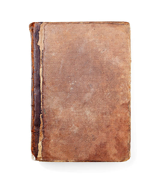istock Antique book isolated on white background 611071800