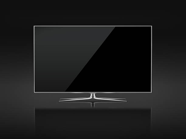 istock UHD 4K Smart Tv On Black Background 611076956