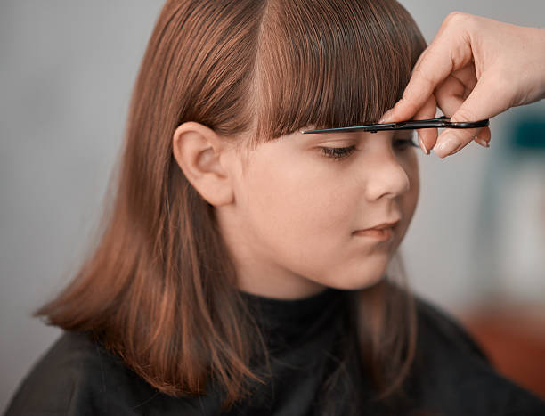 Human Hair Child Hair Salon Little Girls Stock Photos, Pictures &  Royalty-Free Images - iStock