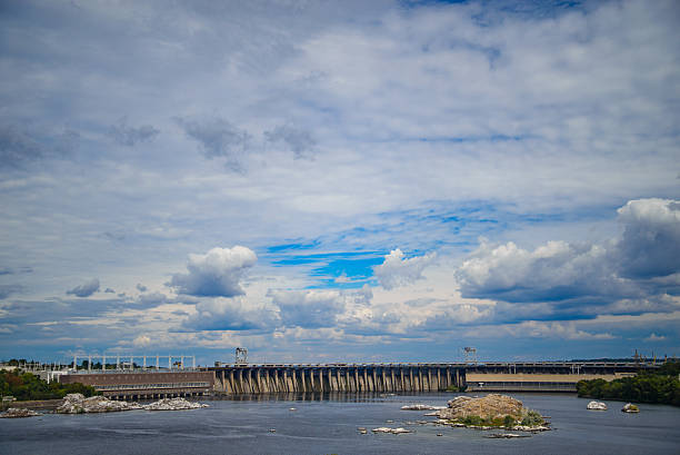 istock Hydro electric power plant 611082400