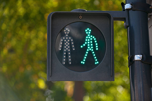 Walk Light Sign 2,000+ Walk Sign Stock Photos, Pictures & Royalty-Free Images - iStock