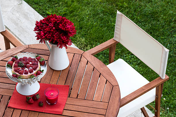 istock Garden furniture 611084808
