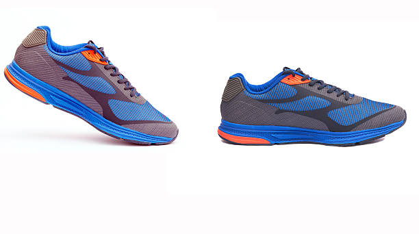 istock Sport man running shoes 611088320