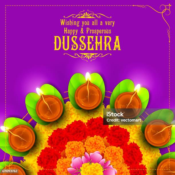 Sona Patta Für Den Wunsch Happy Dussehra Stock Vektor Art und mehr Bilder von Blatt - Pflanzenbestandteile - Blatt - Pflanzenbestandteile, Dashahara, Dharma