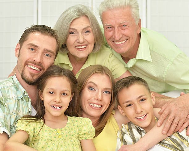 istock happy family at home 611107460
