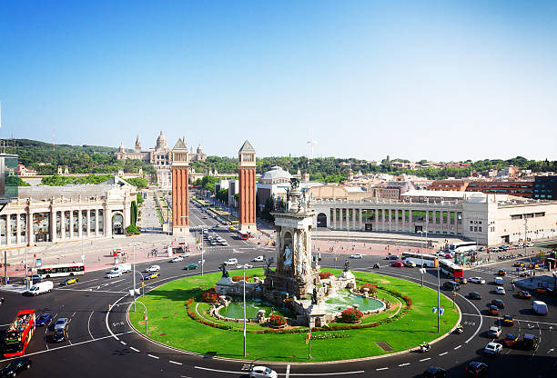 istock Square of Spain, Barcelona 611172934