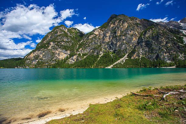 istock Braies Lake in Italy 611175576