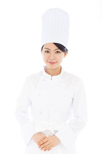 istock Japanese female chef 611179150