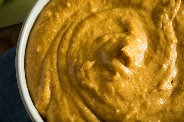 istock Sweet Dessert Pumpkin Dip 611186838