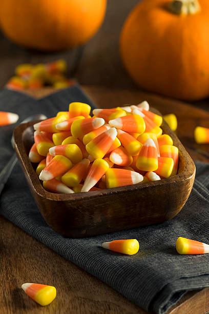 istock Sweet and Sugary Candy Corn Treats 611186900