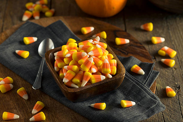 istock Sweet and Sugary Candy Corn Treats 611186920