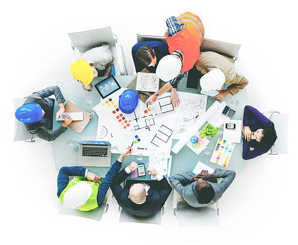 istock Business People, Designers and Architects Working Concept 611189724