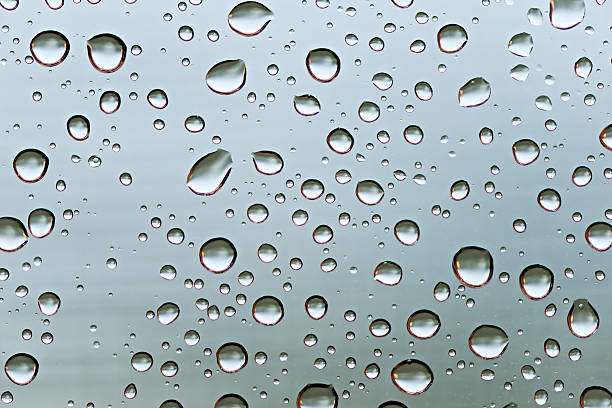 istock Detail of raindrops 611197694