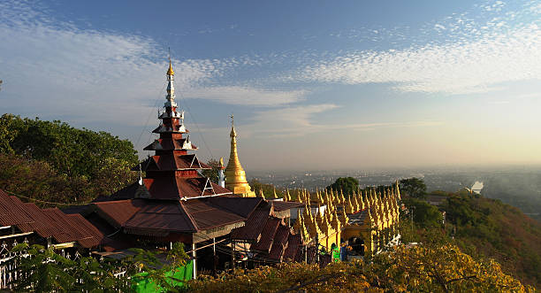 istock Landscape to Mandalay from hill, Myanmar 611198268