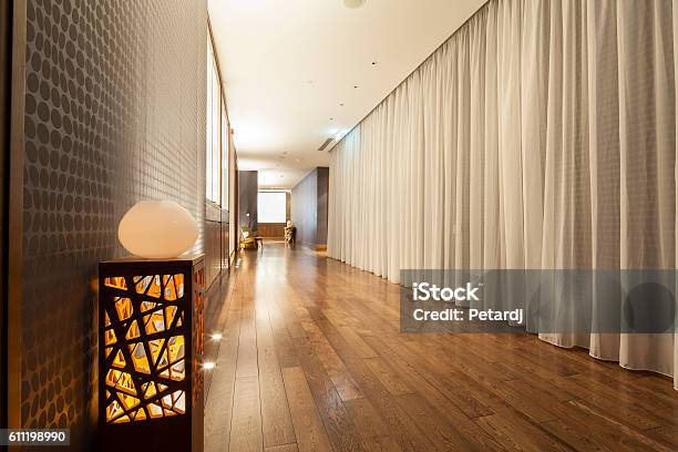 Beautiful Hall With Wooden Flooring Stock Photo - Download Image Now - Wood Laminate Flooring, Parquet Floor, Flooring