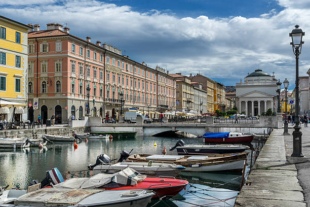 istock The Grand Canal in Trieste 611201590