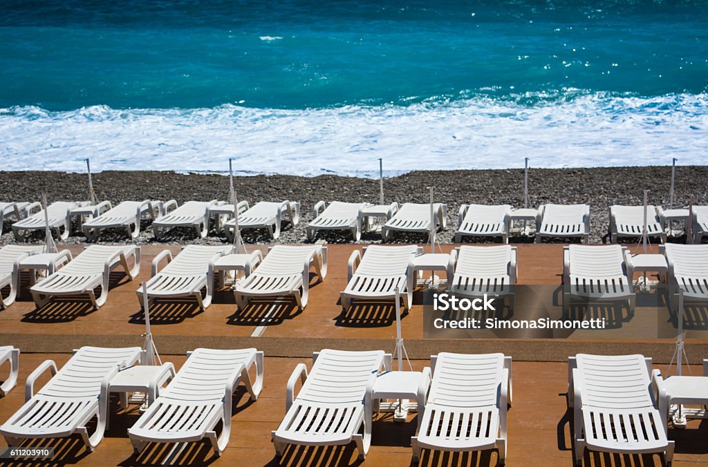 Empty beach 2016 Stock Photo