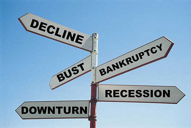 istock Road to a downturn 611203930