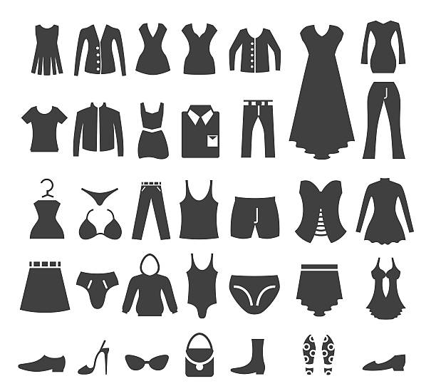 Types of women`s shirts stock vector. Illustration of dress - 133064775