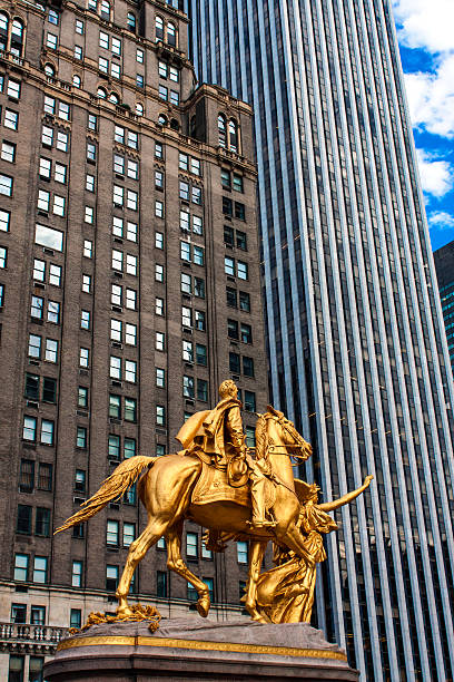 istock General William Tecumseh Sherman Monument in New York 611208626