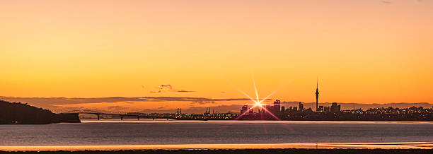 istock Auckland with flare 611208782