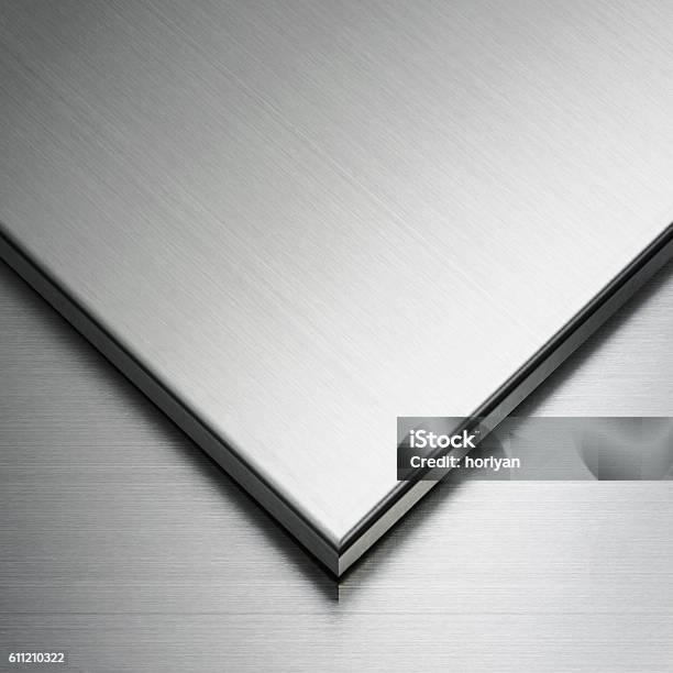 Stainless Steel Abstract Stock Photo - Download Image Now - Stainless Steel, Sheet Metal, Backgrounds