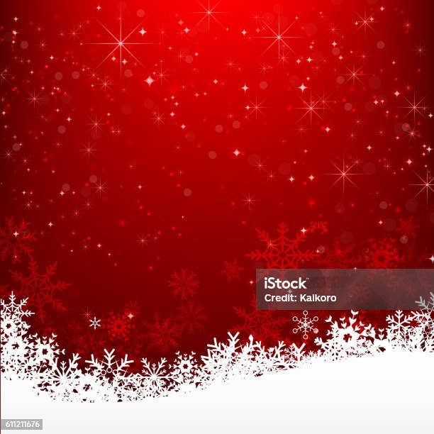 Weihnachten Schneeflocke Und Starlight Abstrakte Bakcground Vektor Krank Stock Vektor Art und mehr Bilder von Bildhintergrund